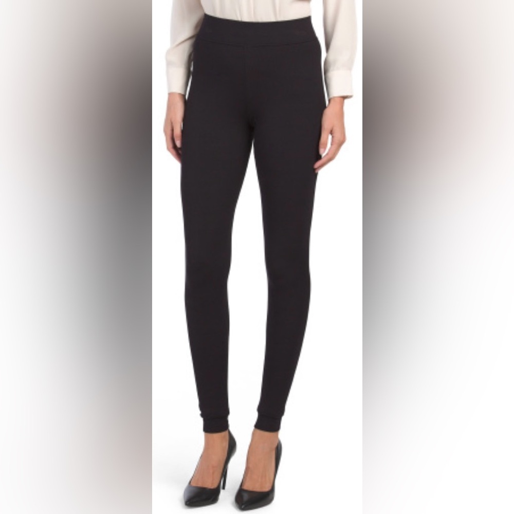 Magaschoni Micro-Modal Black Leggings Size L